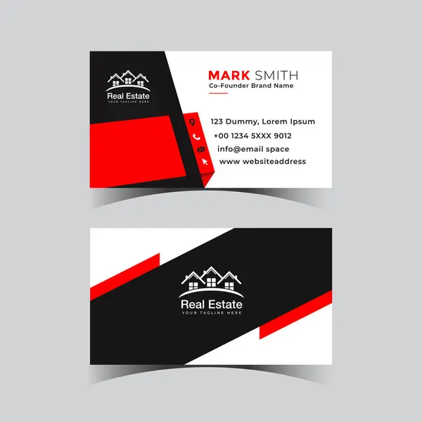 Modern yaratıcı profesyonel kartvizit şablonu tasarımı.