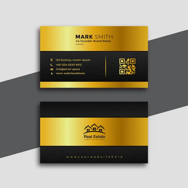 Modern yaratıcı profesyonel kartvizit şablonu tasarımı.