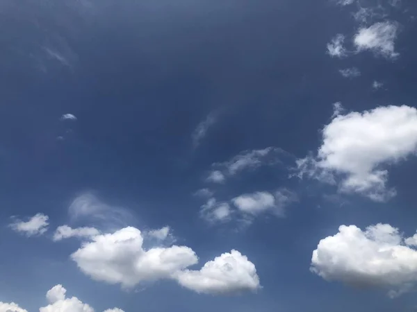 stock image Blue and white clouds on a sunny day