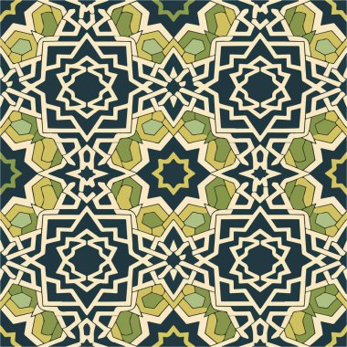 The Eternal Charm of Islamic Patterns. clipart