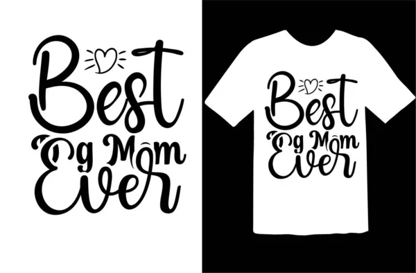 Mamá Camiseta Diseño — Archivo Imágenes Vectoriales