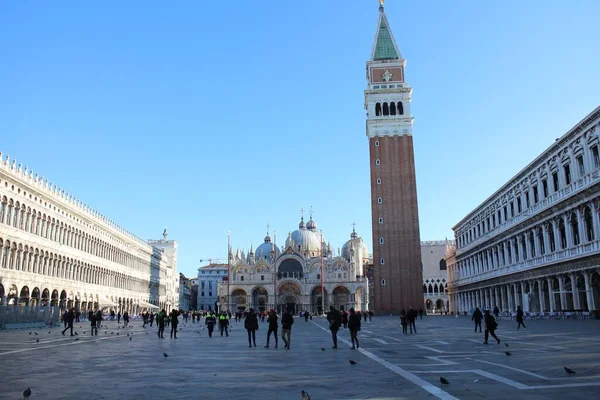 Piazza San Marco Venecia Italia —  Fotos de Stock