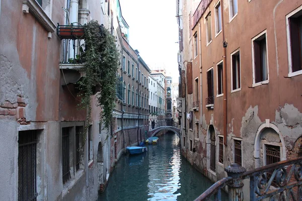 Altstadt Und Kanal Venedig Italien — Stockfoto