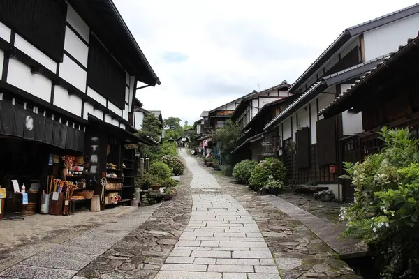 Magome Juku Vieux Village Époque Edo Japon — Photo
