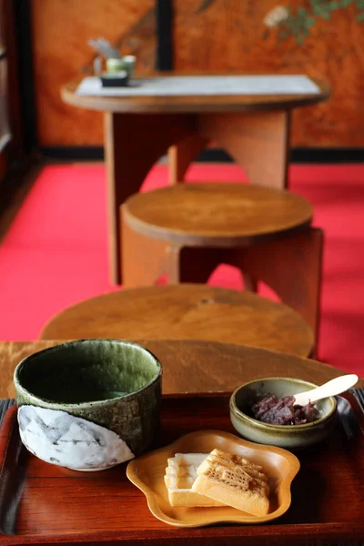 Tea Set Japanese Traditional Building Odawara Japan — Stock Photo, Image