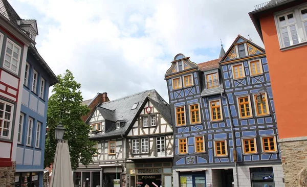 Παλιά Πόλη Του Idstein Στη Γερμανία — Φωτογραφία Αρχείου