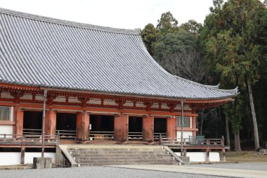 Daigoji Tapınağı 'ndaki Kondo Salonu, Kyoto, Japonya