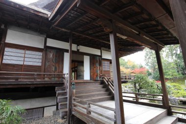 Japonya, Kyoto 'daki Daigoji Tapınağı Sanbo-in' in içinde.