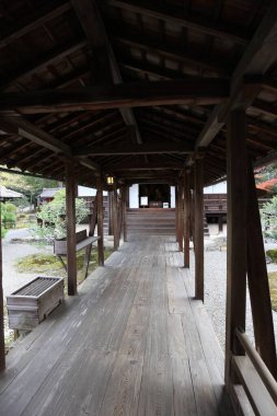 Japonya, Kyoto 'daki Daigoji Tapınağı Sanbo-in' in içinde.