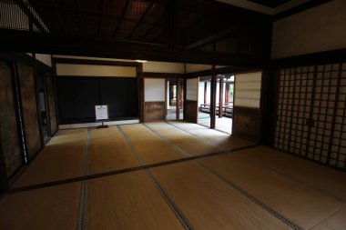 Japonya, Kyoto 'daki Daigoji Tapınağı Sanbo-in' in içinde.