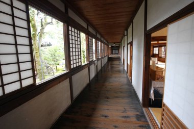 Japonya, Kyoto 'daki Daigoji Tapınağı Sanbo-in' in içinde.