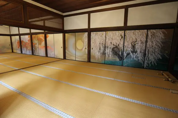 Japonya, Kyoto 'daki Daigoji Tapınağı Sanbo-in' in içinde.