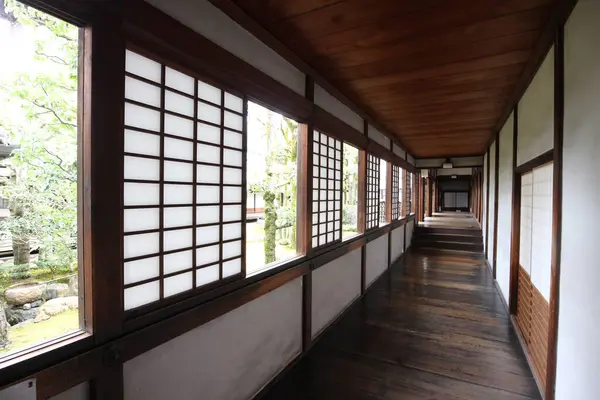 stock image Inside of Daigoji Temple Sanbo-in in Kyoto, Japan