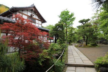 Jojakko-ji Tapınağı, Kyoto, Japonya 'daki Keşiş Konutları