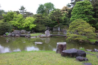 Japon bahçesi Katsura İmparatorluk Köşkü, Kyoto, Japonya