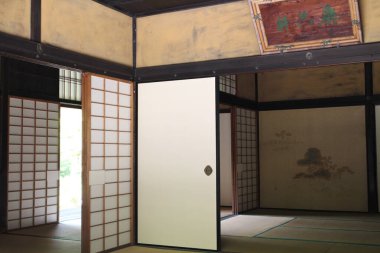 Shugakuin 'deki Orta Villa' nın içinde İmparatorluk Konağı, Kyoto, Japonya
