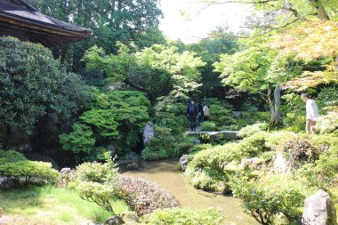 Shugakuin İmparatorluk Konağı 'ndaki Orta Villa, Kyoto, Japonya