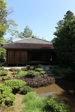 Middle Villa in Shugakuin Imperial Villa, Kyoto, Japan clipart