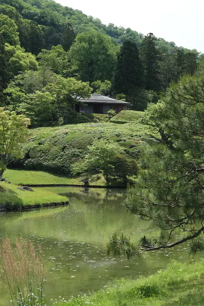 Yokuryu-chi Göleti Shugakuin İmparatorluk Konağı, Kyoto, Japonya