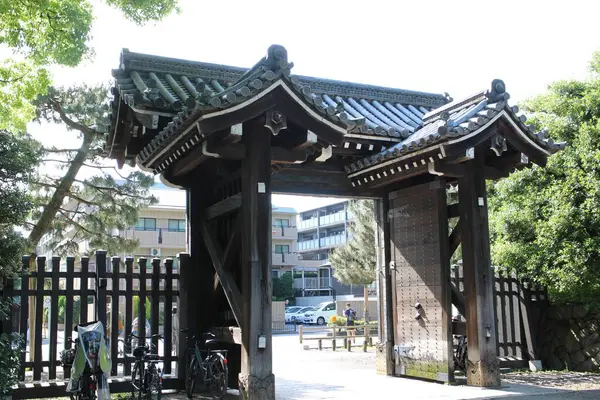 stock image Inui-gomon Gate in Kyoto Gyoen National Garden, Japan