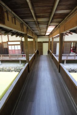 Otsu, Shiga, Japonya 'daki Enman-in Tapınağı' nın içinde.