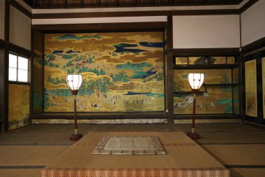 Otsu, Shiga, Japonya 'daki Enman-in Tapınağı' nın içinde.