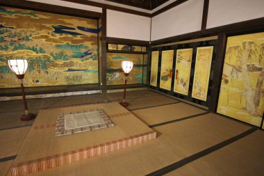 Otsu, Shiga, Japonya 'daki Enman-in Tapınağı' nın içinde.