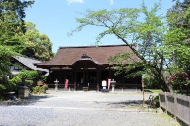 Otsu, Shiga, Japonya 'daki Mii-dera Tapınağı Shakado Salonu