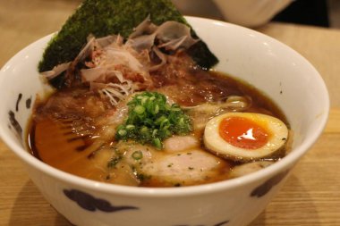 Kyoto, Japonya 'da Shoyu Ramen