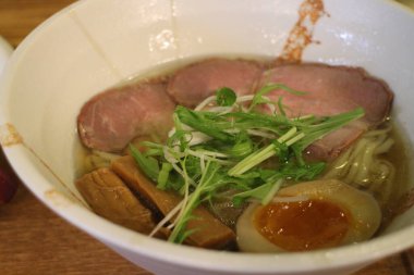 Shio Ramen Kyoto, Japonya 'da.