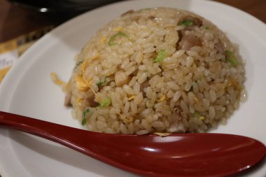 Kyoto, Japonya 'da Chahan (kızarmış pirinç)