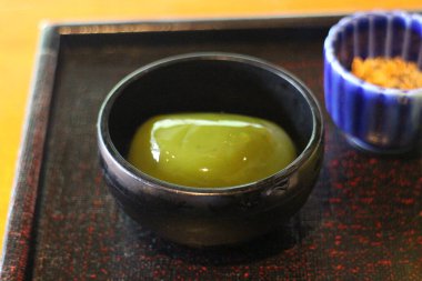 Wagashi (Japon tatlısı) Kyoto, Japonya 'da