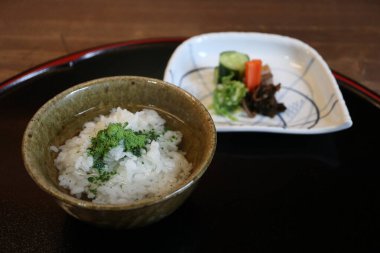 Japon mutfağı: Kyoto, Japonya 'da Chazuke ve turşu