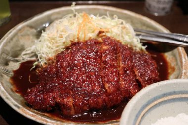 Japon mutfağı: miso domuz pirzolası Nagoya, Japonya 'da