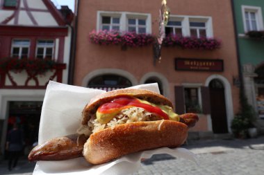 Alman sosislisi Rothenburg ob der Tauber, Almanya