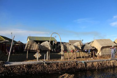 Titicaca Gölü, Peru 'daki Uros Adaları