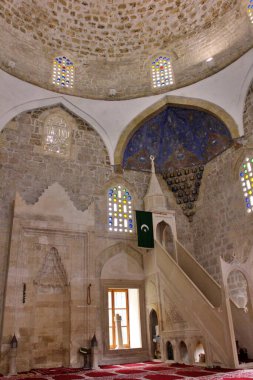 Bosna-Hersek 'in Pocitelj kentinde eski bir camide.