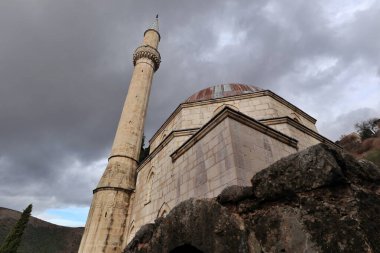 Bosna-Hersek 'in Pocitelj kentindeki eski cami