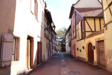 Fransa 'nın eski Colmar kasabası