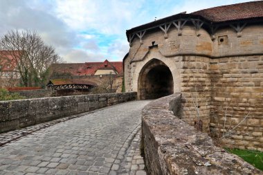 Spitaltor Gate, Almanya 'nın Rothenburg ob der Tauber şehrinde