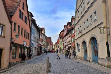 Rothenburg ob der Tauber, Almanya 'da eski bir kasaba.