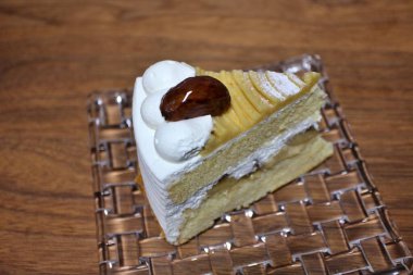 Japon kestane keki (katlı kek))