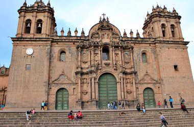 Cusco, Peru 'daki Cusco Katedrali