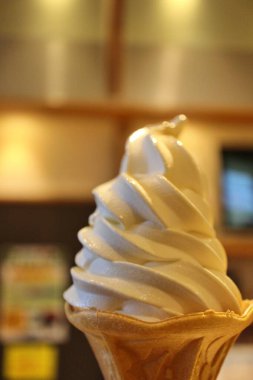 Tokyo, Japonya 'da hafif dondurma servisi