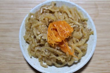 Japon yemek teslimatı: kiriboshi daikon (kurutulmuş daikon)