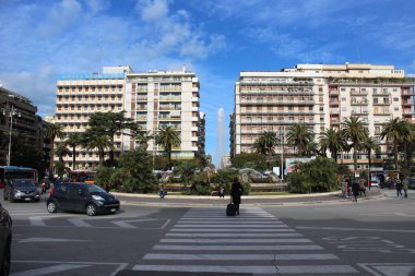 Piazza Aldo Moro Bari, İtalya 'da