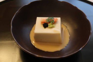 Japon mutfağı: Tokyo, Japonya 'da susamlı tofu