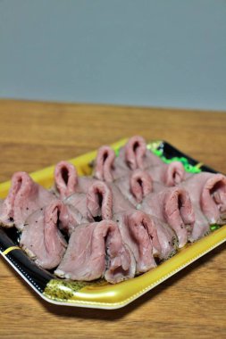 Tokyo, Japonya 'da bir süpermarketten alınmış biftek.