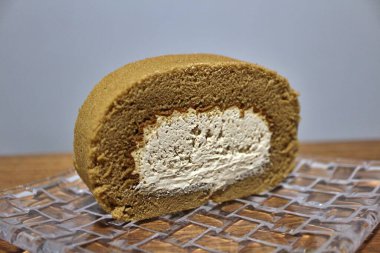 Tokyo, Japonya 'da bir süpermarketten alınmış kahveli kek.