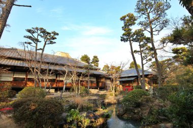 Kurashiki Bikan Tarihi Bölgesi, Japonya 'da Shinkei-en (Japon bahçesi)